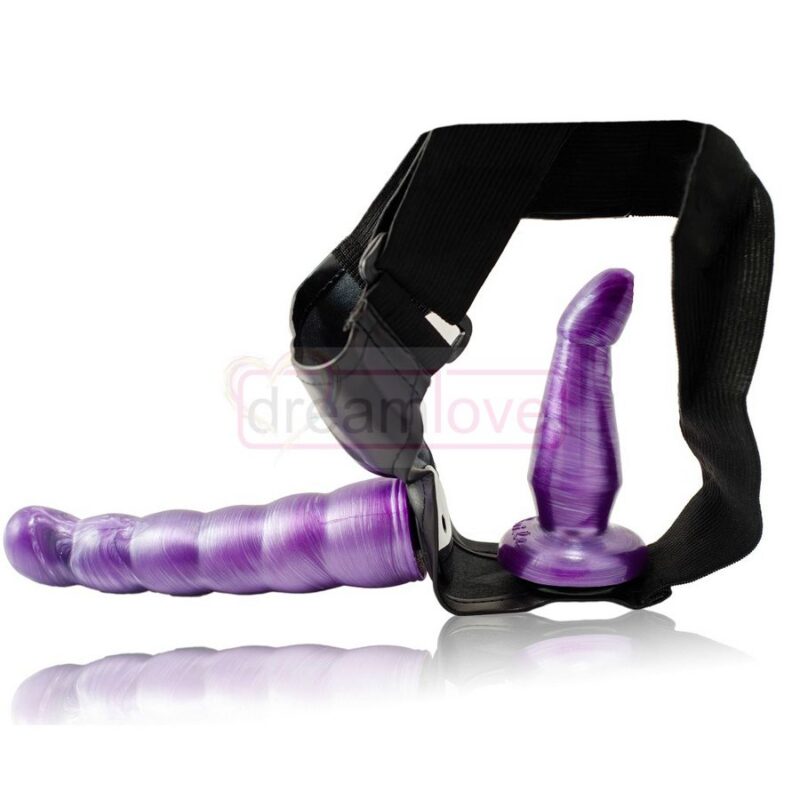 BAILE - ARNÊS ANAL E VAGINAL FÊMEA LILAC GPOINT 17 CM - Image 4