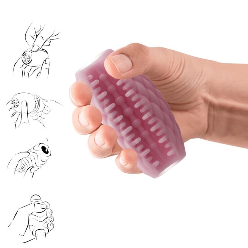 PRETTY LOVE - MASTURBADOR MASCULINO SILICONE ATHENA EROS ROSA - Image 5