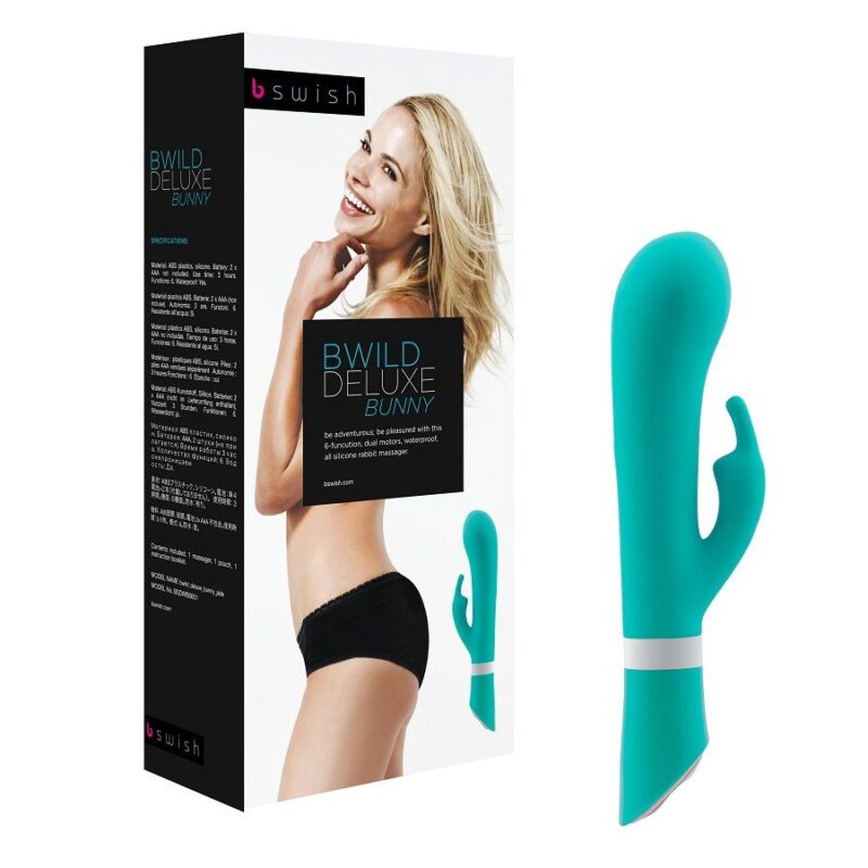 B SWISH - BWILD DELUXE COELHO VIBRADOR JADE