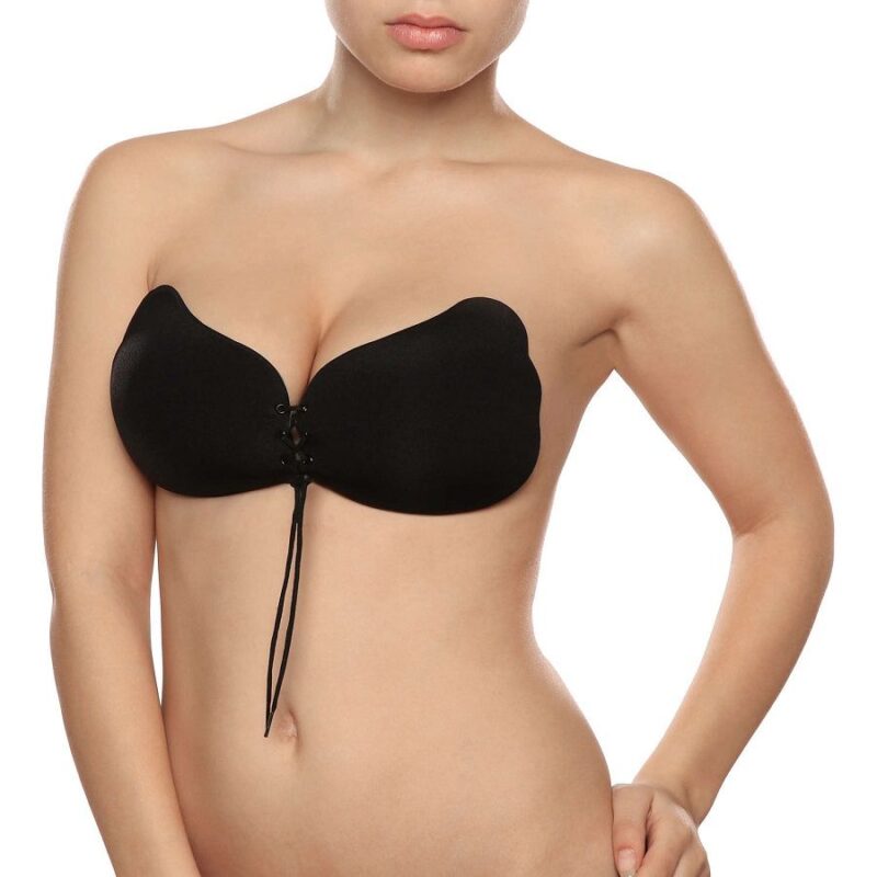 BYE-BRA - LACE-IT APRIMORAMENTO PUSH-UP PRETO COPO D - Image 2