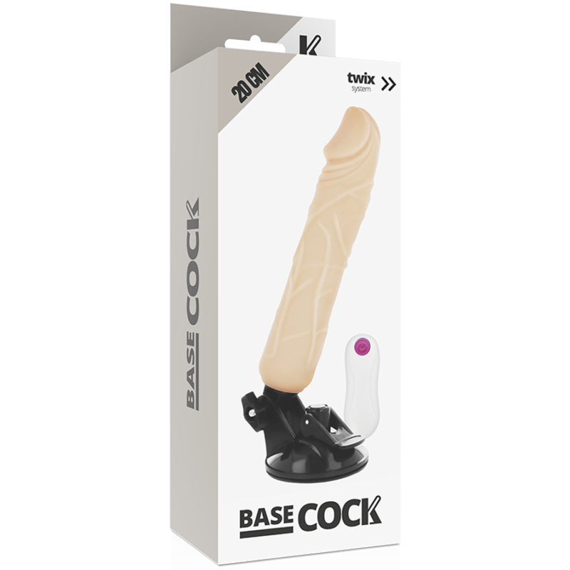 BASECOCK - VIBRADOR DE CONTROLE REMOTO NATURAL REALISTA 20 CM - Image 5