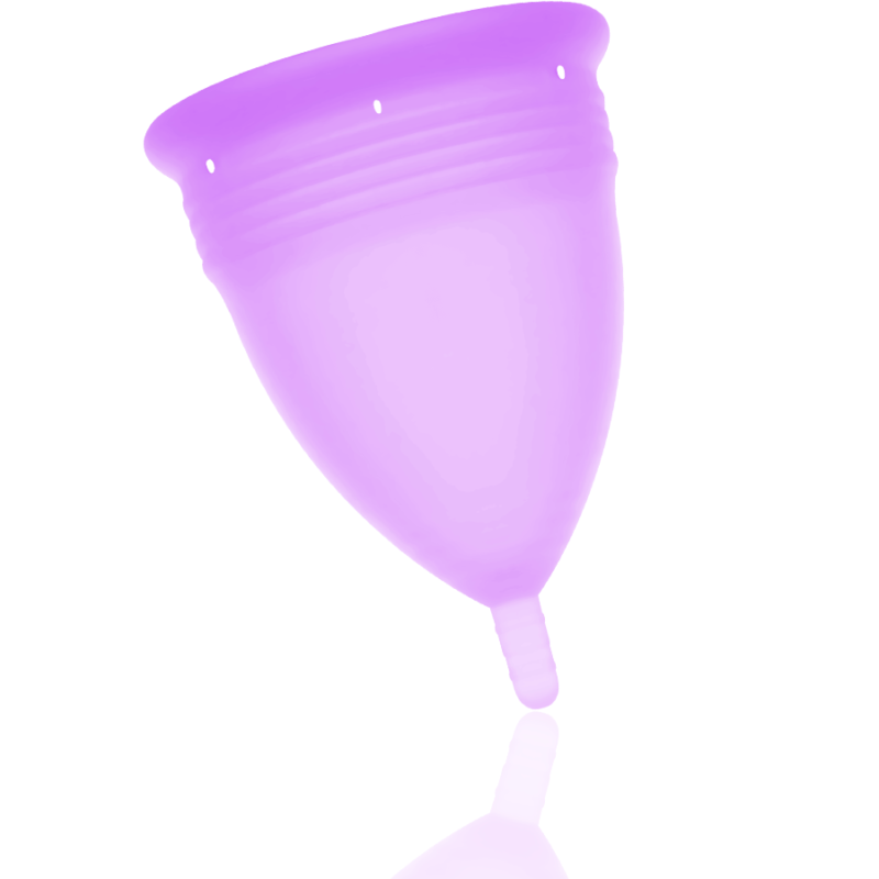 STERCUP - COPO MENSTRUAL DE SILICONE FDA LILAC - TAMANHO S - Image 2