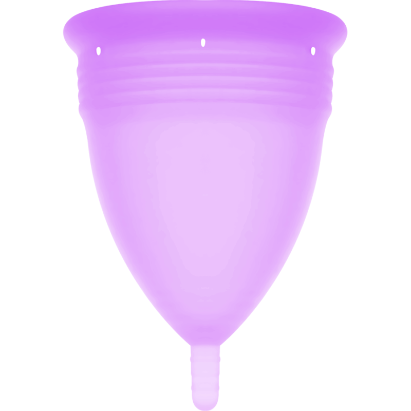 STERCUP - COPO MENSTRUAL DE SILICONE FDA LILAC - TAMANHO S - Image 3