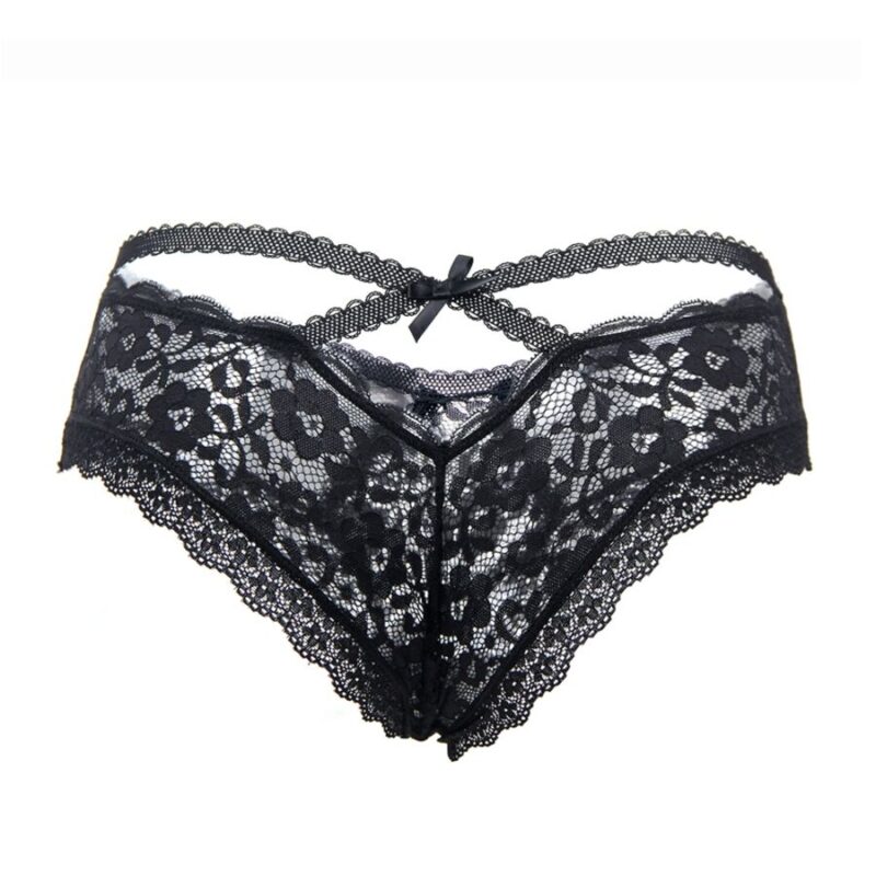 QUEEN LINGERIE - CALCINHA DE RENDA FLORAL S/M - Image 4