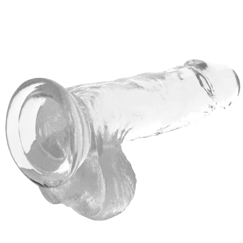 X RAY - DILDO TRANSPARENTE COM BOLAS 15.5 CM -O- 3.5 CM - Image 4