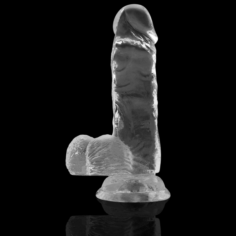 X RAY - DILDO TRANSPARENTE COM BOLAS 15.5 CM -O- 3.5 CM - Image 5
