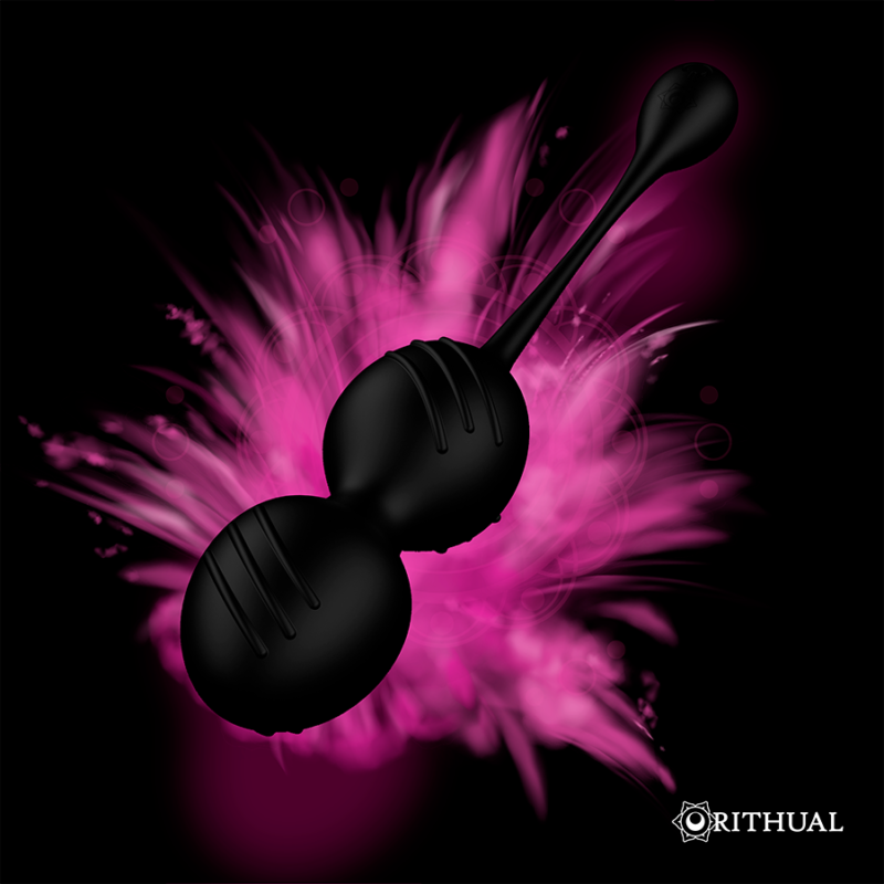 RITUAL NISHA BOLAS KEGEL RECARGABLES VIBRADORAS NEGRO - Image 4